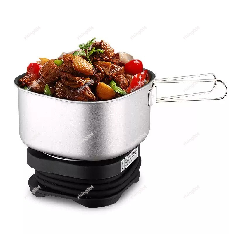 Hot Pot Portable Dual - Dual‑Voltage Portable Mini Electric Cooker, Multi‑Purpose