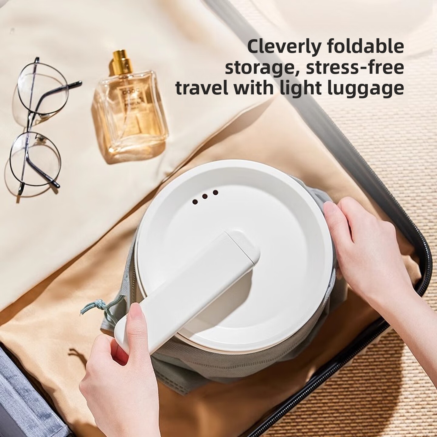2L Dual Voltage 110V 220V Fold - Hot Pot Portable Dual 评论和价格