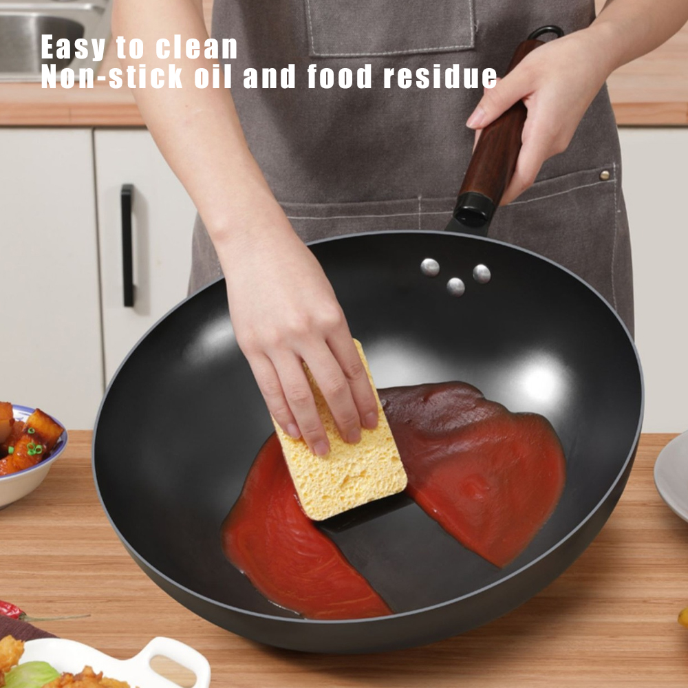 30/32cm Deep Wok Frying Pan No - Home Cooking Channel 评论和价格