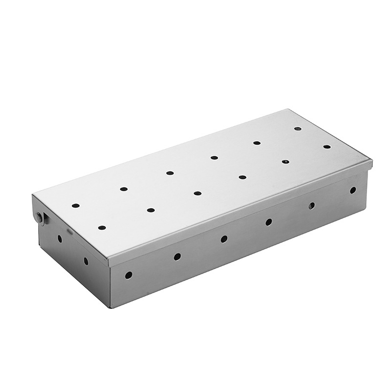 Stainless Steel Smoker Box for - Smoker Box Wood Chip 评论和价格