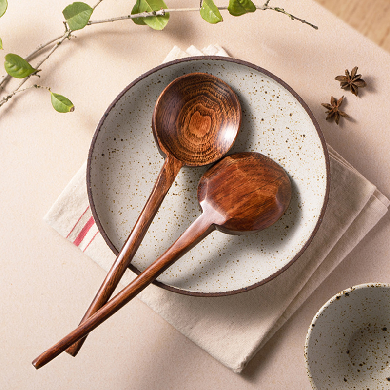Wooden Spoon With Long Handle  - Home Cooking Japanese 评论和价格