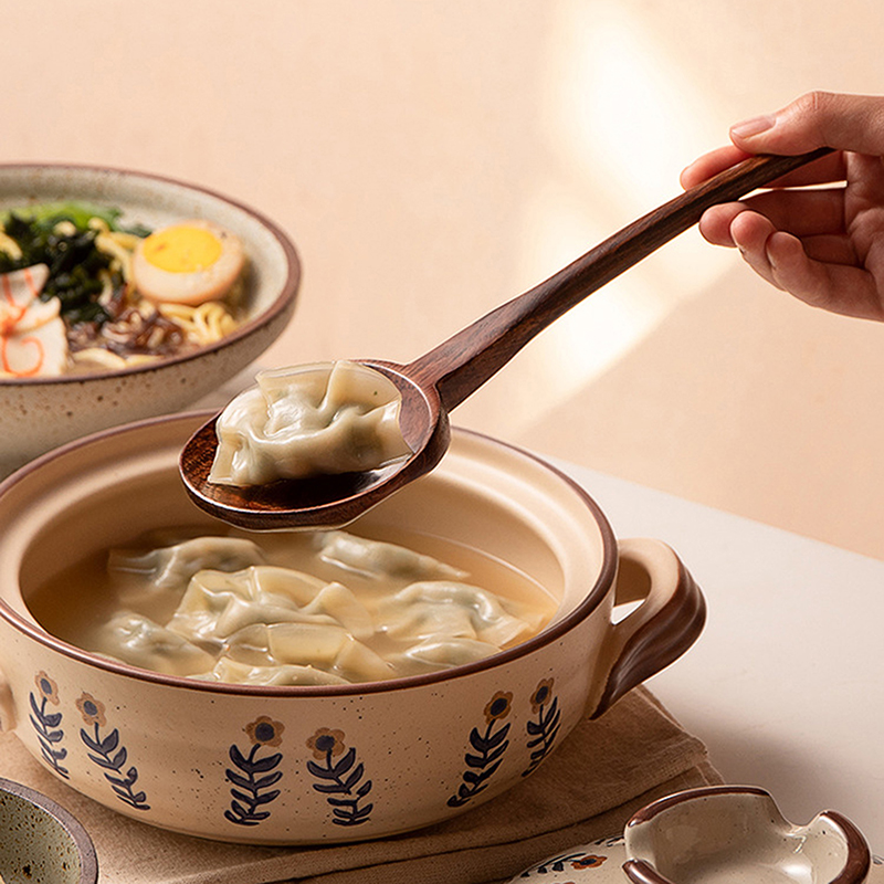 Wooden Spoon With Long Handle  - Home Cooking Japanese 评论和价格