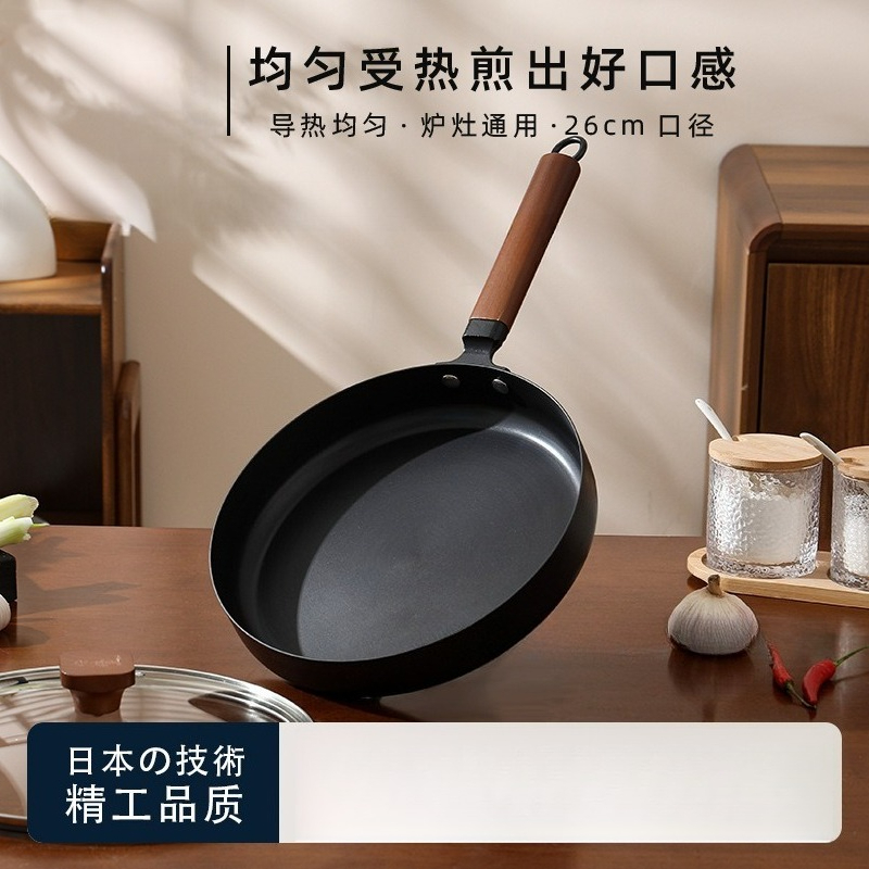 26cm Japanese Uncoated Cast Ir - Home Cooking Japanese 评论和价格