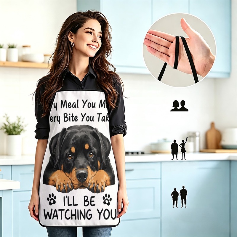 1PC【Apron】2DFlat effect，Fun Ro - Home Cooking By Food 评论和价格