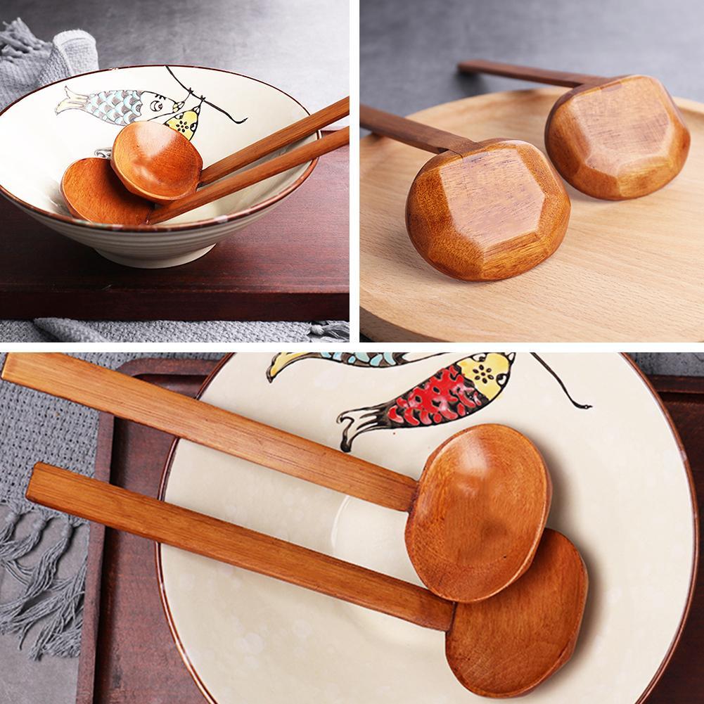 New Long Handle Ramen Wooden S - Home Cooking Japanese 评论和价格