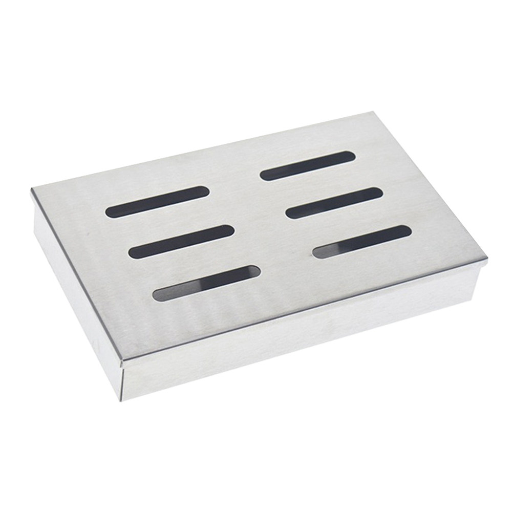 Barbecue Smoker Box Stainless  - Smoker Box Wood Chip 评论和价格