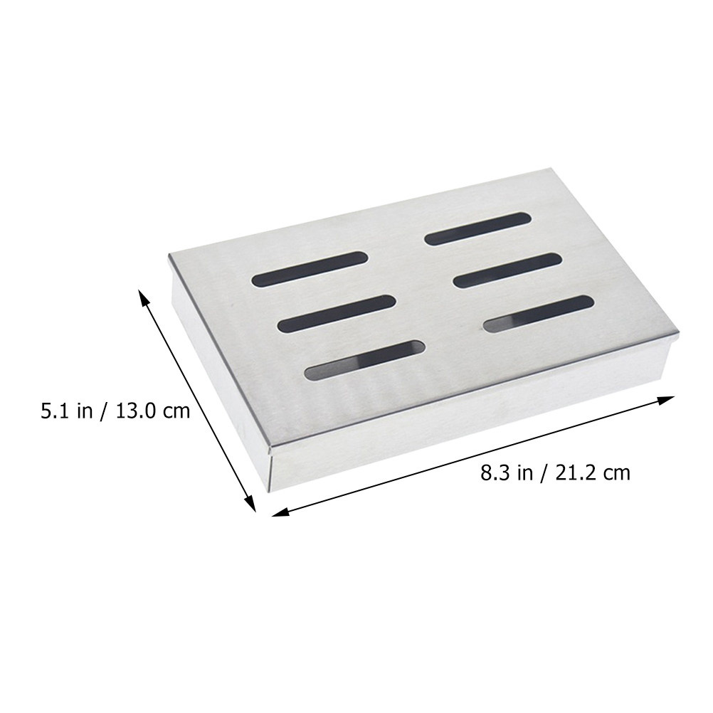 Barbecue Smoker Box Stainless  - Smoker Box Wood Chip 评论和价格