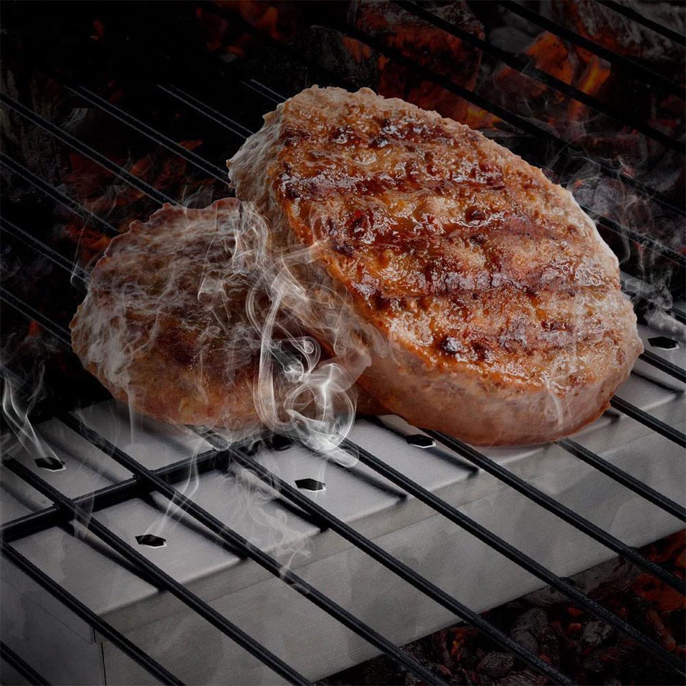 Stainless Steel BBQ Smoker Box - Smoker Box Wood Chip 评论和价格