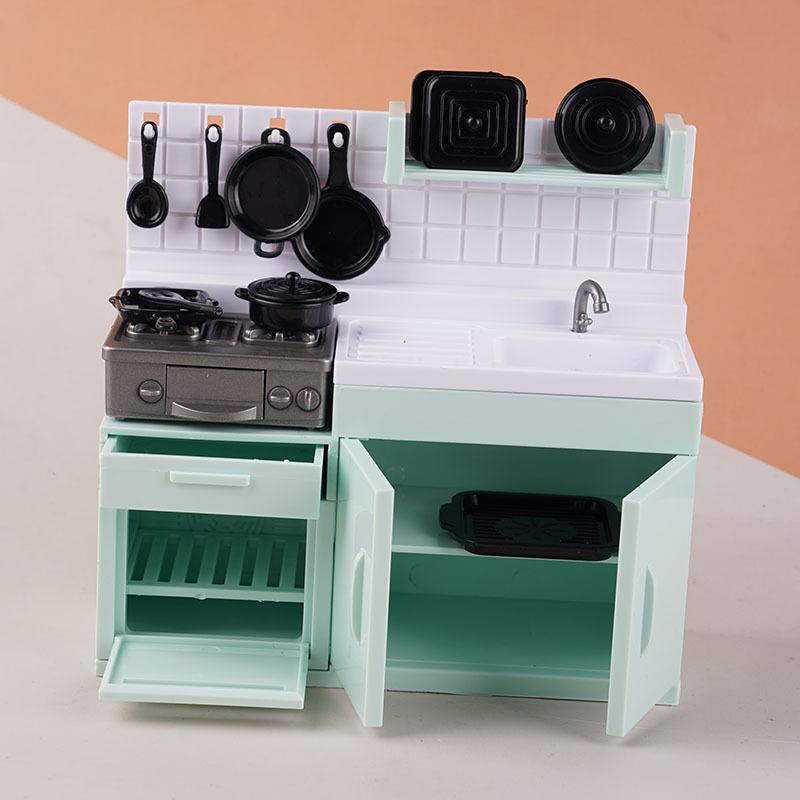 1 Set Mini Model Stove Kitchen - Home Cooking Channel 评论和价格