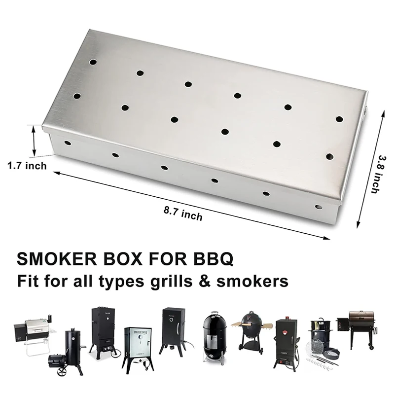 Stainless Steel Wood Chip Smok - Smoker Box Wood Chip 评论和价格