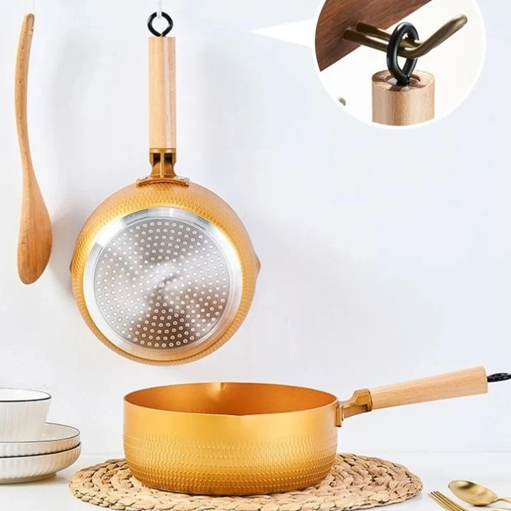 18/20/24cm Gold Soup pot Japan - Home Cooking Japanese 评论和价格